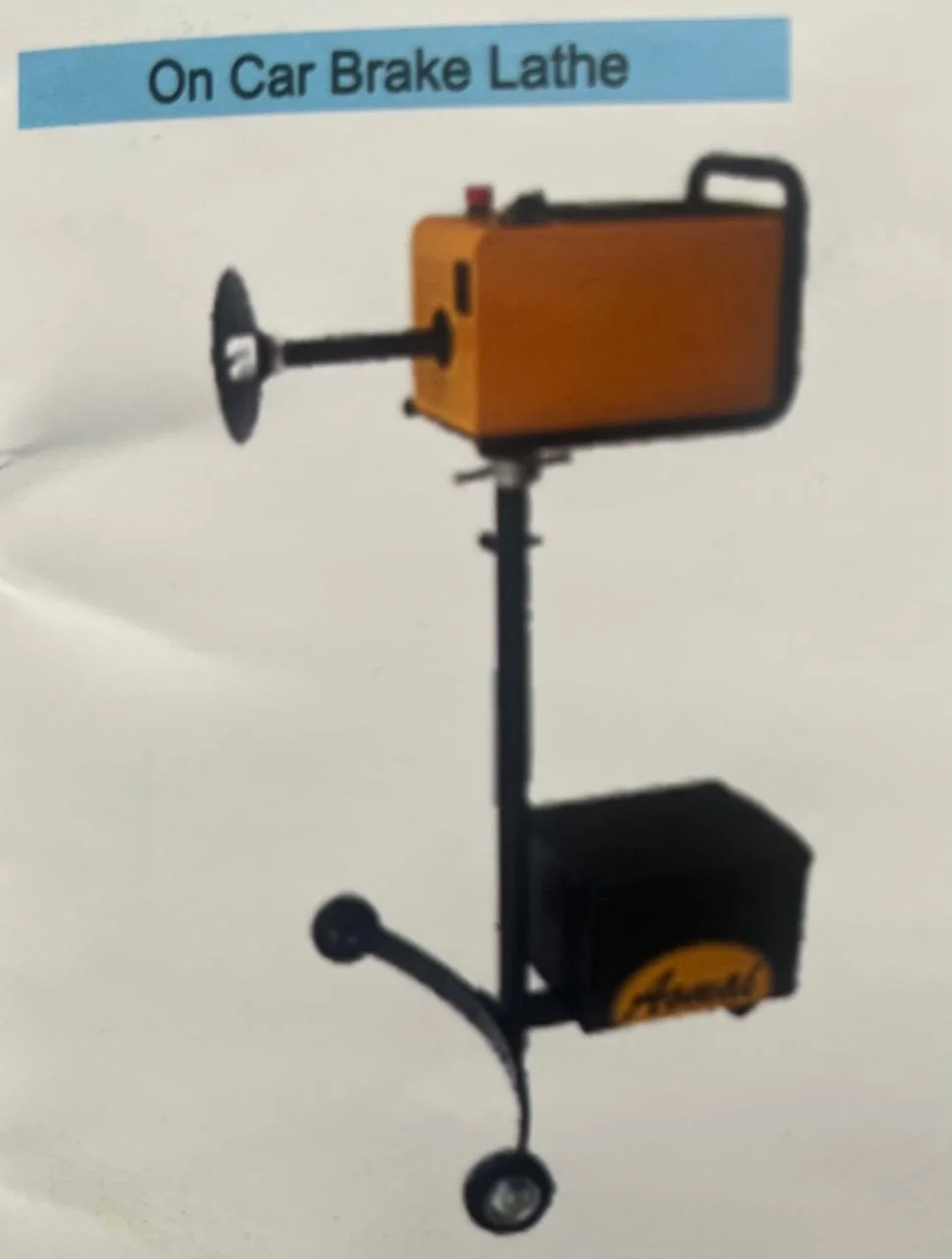 Brake Lathe On Car