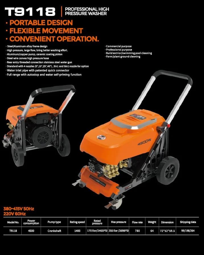 T9118 Car Wash Machine T9118
