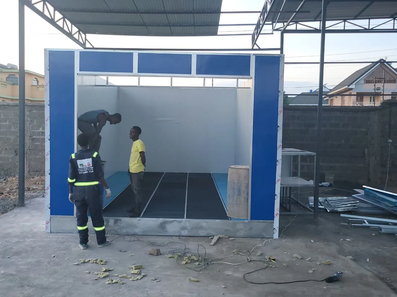 Spray Booth Diesel