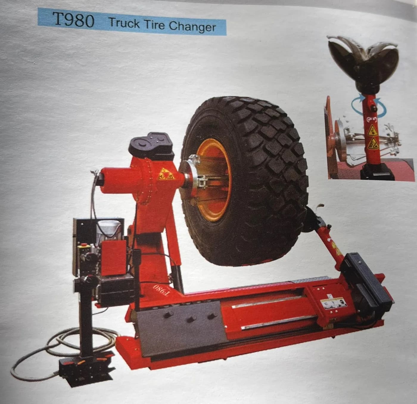 Tire Changer Truck